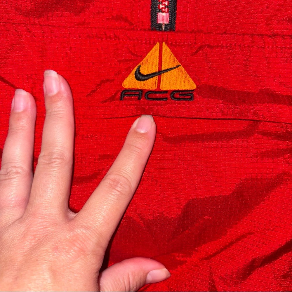 Red and Orange Pullover Jacket - image 3